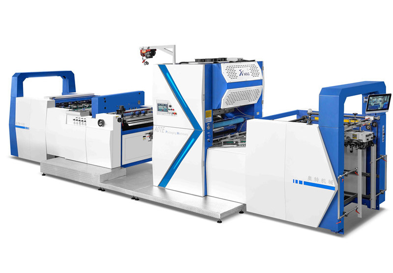 Fully automatic vertical lamination machine(Chain knife slitting)